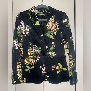 Floral Black Blazer Tommy Hilfiger